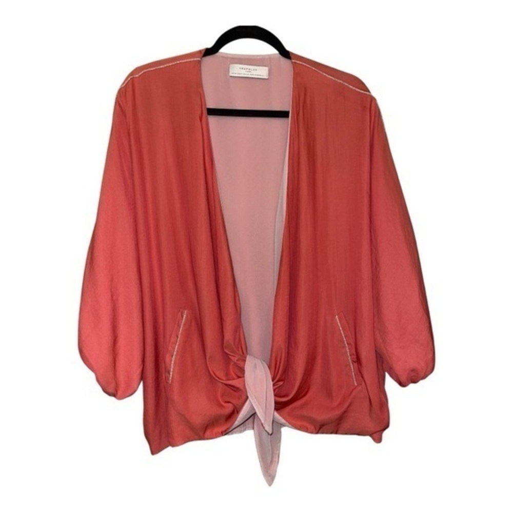 Zara Trafaluc Coral Cardigan